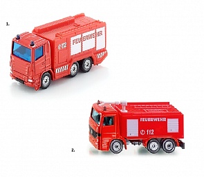 Металлическая Пожарная машина, 1:87 (Siku, 1034k)